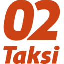 02taksi.fi logo