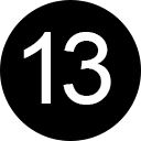 13.school logo