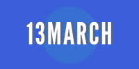 13march.com logo