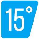 15degrees.io logo