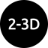 2-3d.ch logo