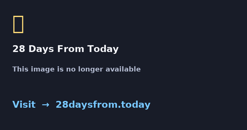 28daysfrom.today logo