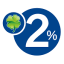 2porcento.pt logo