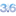 3punto6.com logo