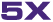 5xletterpress.net logo