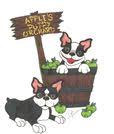 applespuppyorchard.dog logo