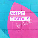 artsydigitalsbycarol.com logo