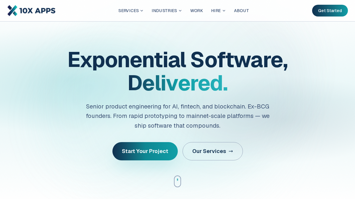 10xapps.com 官网首页截图