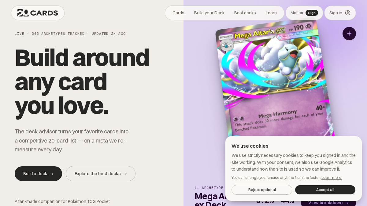 20cards.com 官网首页截图