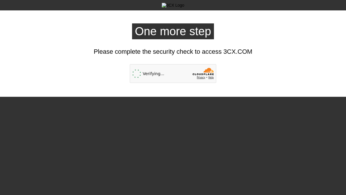 3cx.ca 官网首页截图