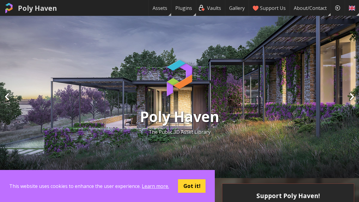 3dmodelhaven.com 官网首页截图