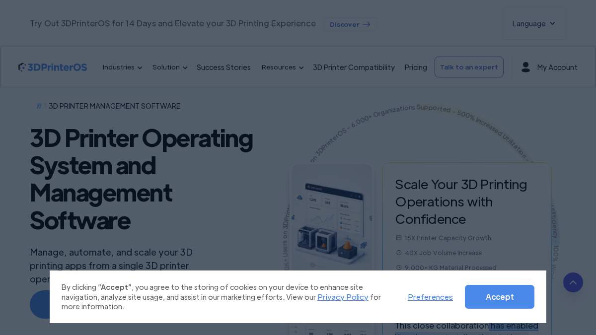 3dprinteros.com 官网首页截图