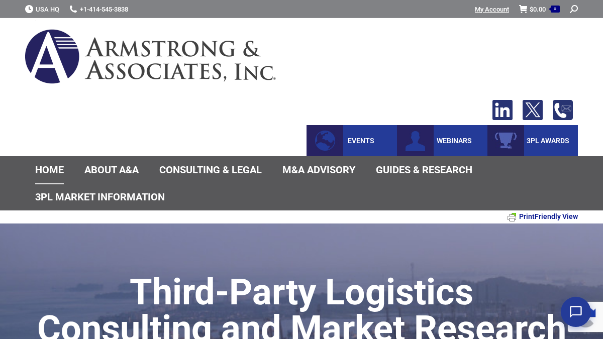 3plogistics.com 官网首页截图