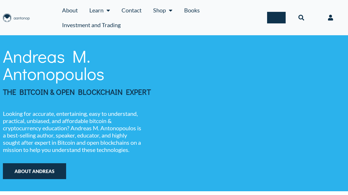 aantonop.com 官网首页截图