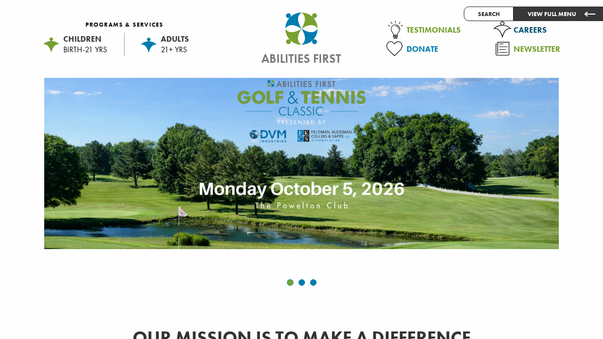 abilitiesfirstny.org 官网首页截图
