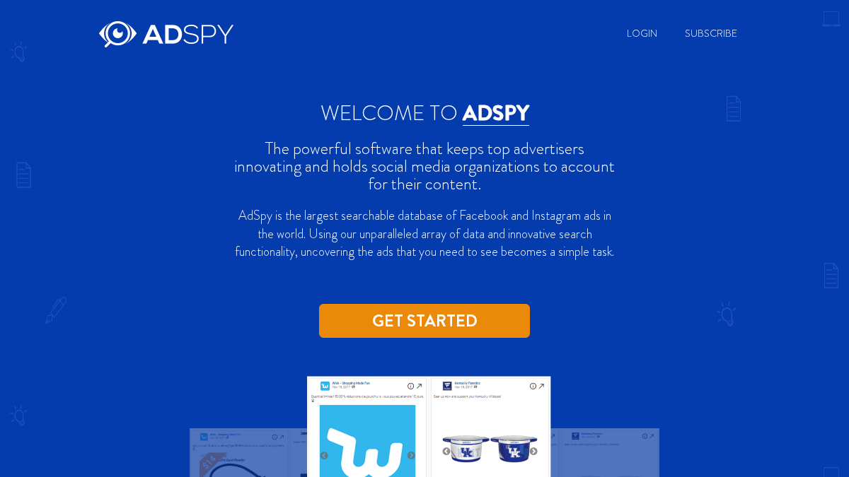 adspy.com 官网首页截图