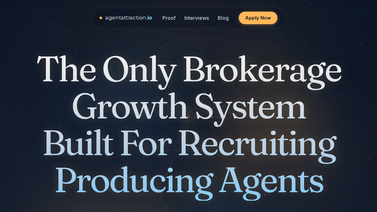 agentattraction.io 官网首页截图