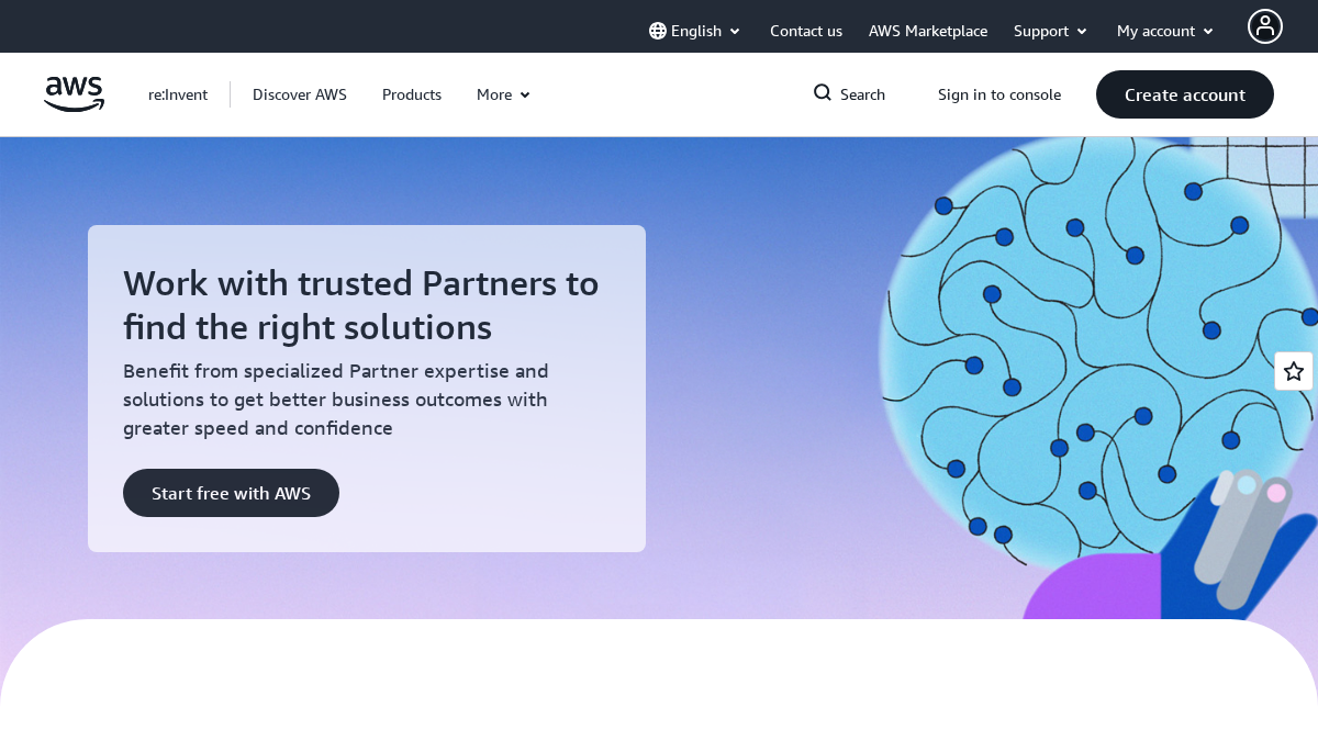 amazonwebservice.net 官网首页截图