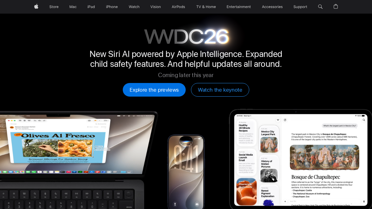 appleonline.com 官网首页截图