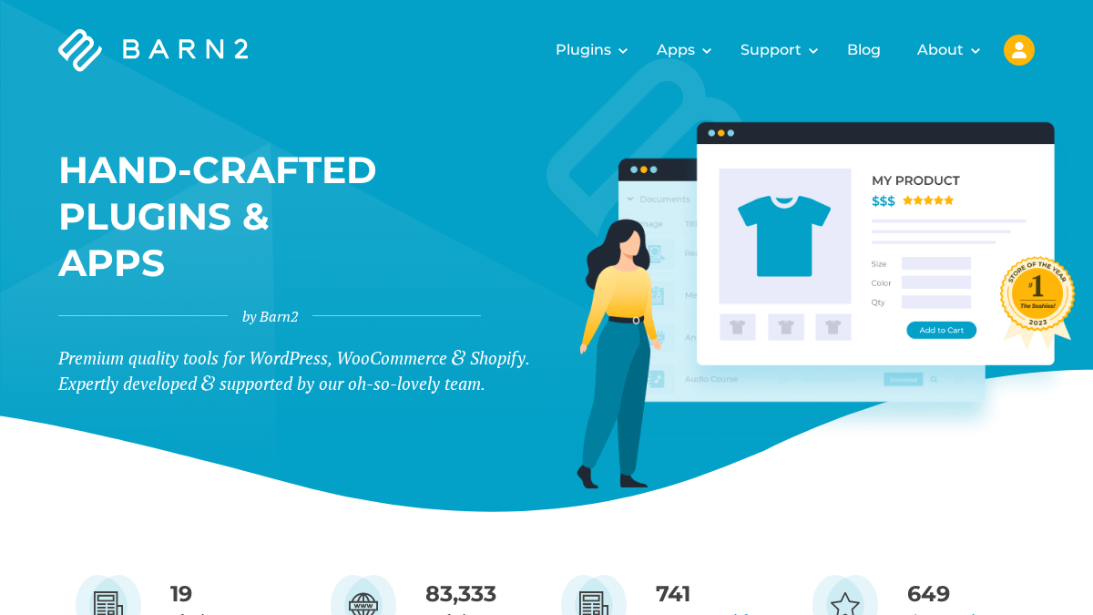 barn2.com 官网首页截图