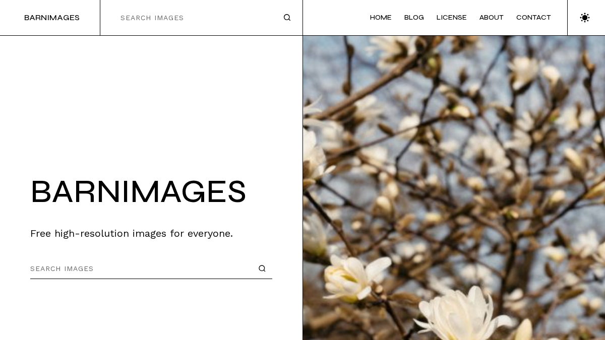 barnimages.com 官网首页截图