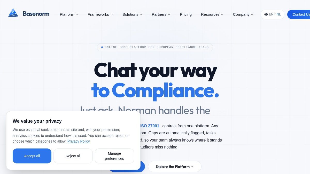 basenorm.com 官网首页截图