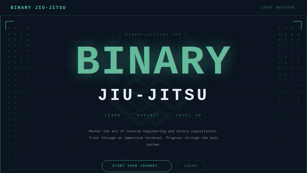 binaryjiujitsu.com 官网首页截图