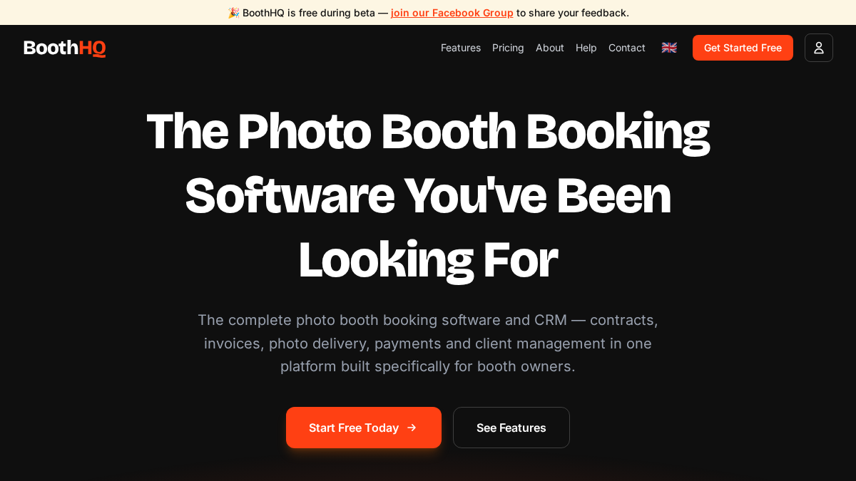 boothhq.com 官网首页截图