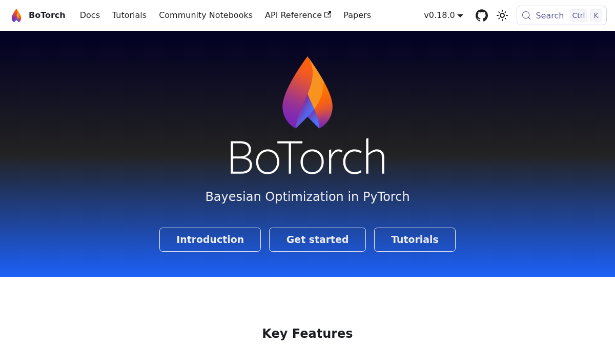 botorch.org 官网首页截图