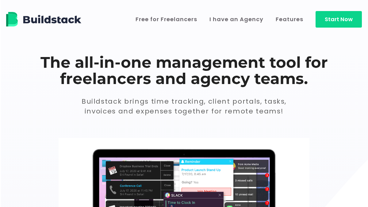 buildstack.com 官网首页截图