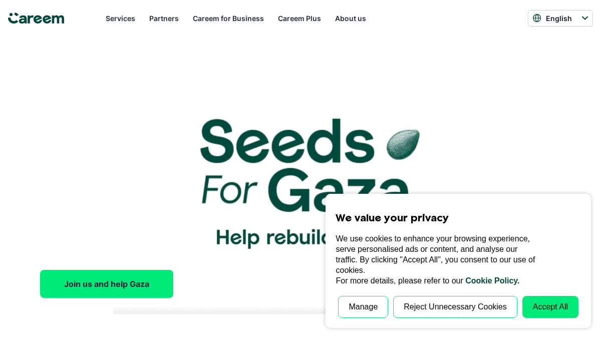 careem.com 官网首页截图