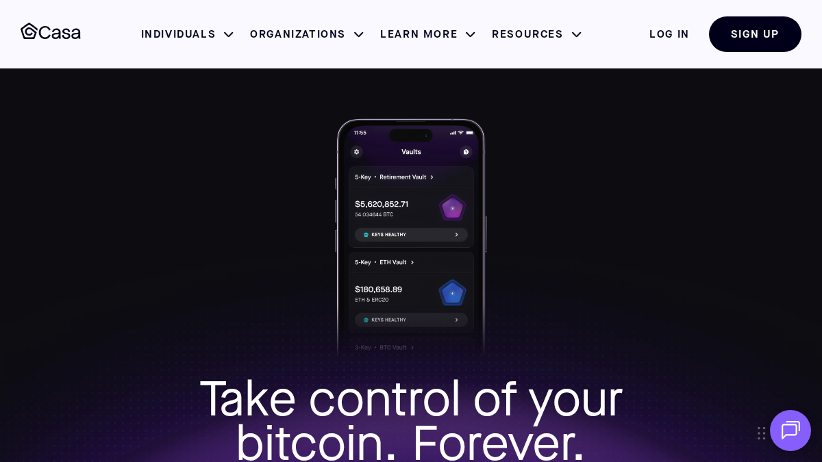 casa.io 官网首页截图