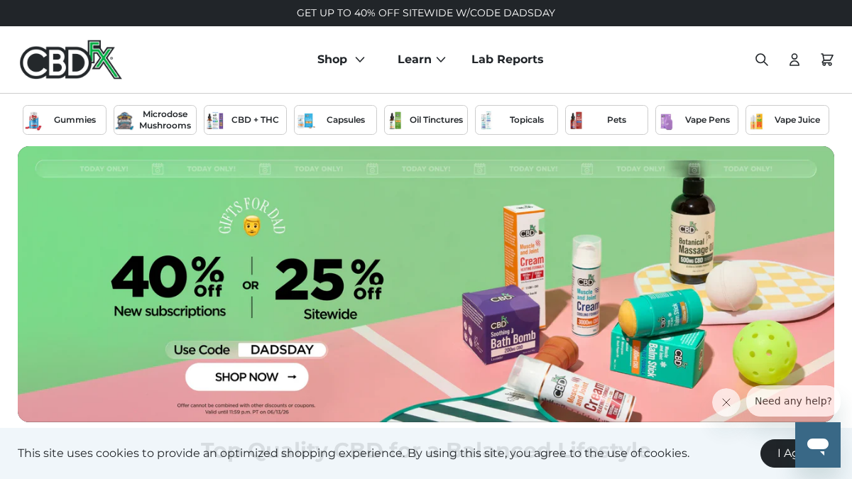 cbdfx.com 官网首页截图