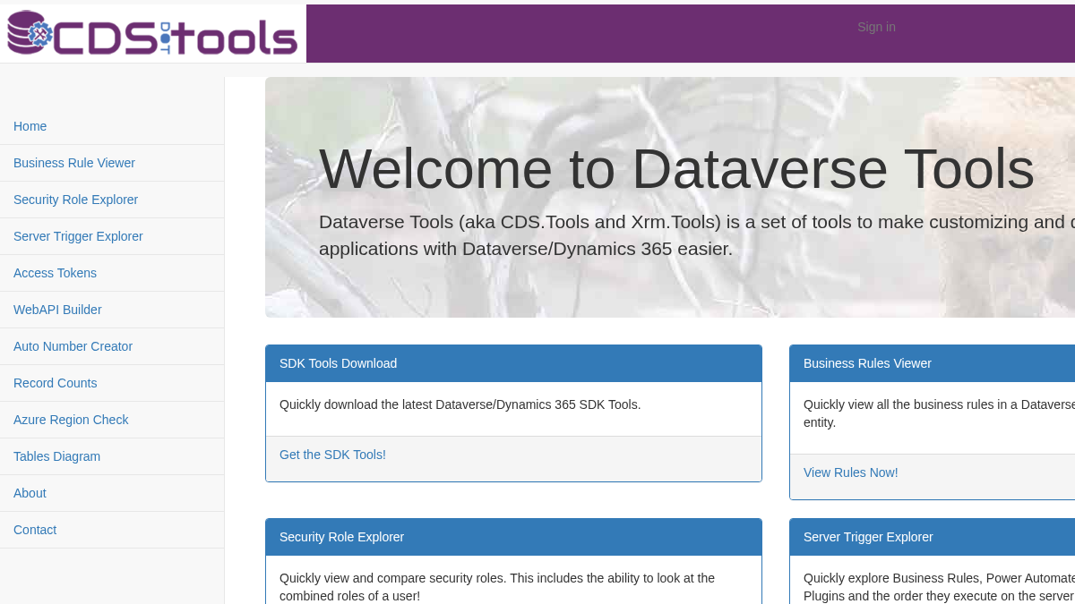 cds.tools 官网首页截图