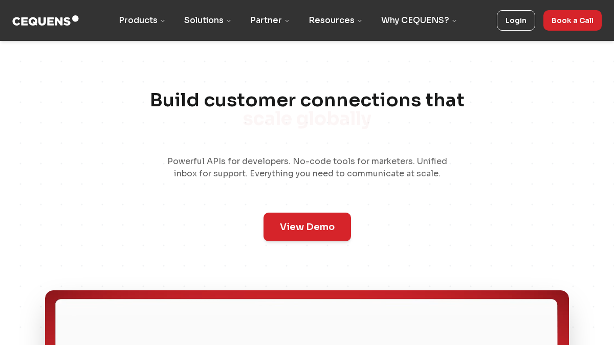 cequens.com 官网首页截图