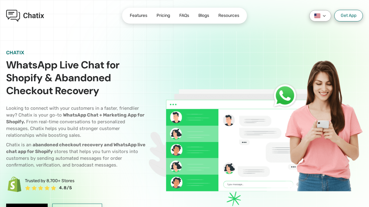 chatix.app 官网首页截图
