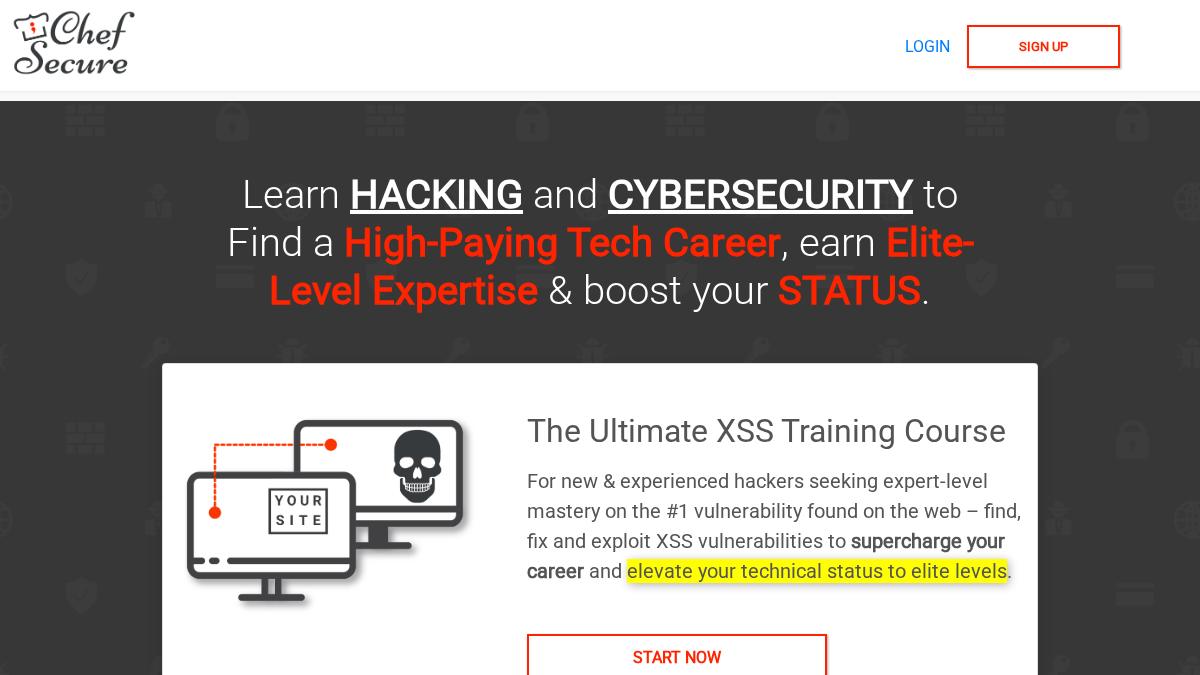 chefsecure.com 官网首页截图