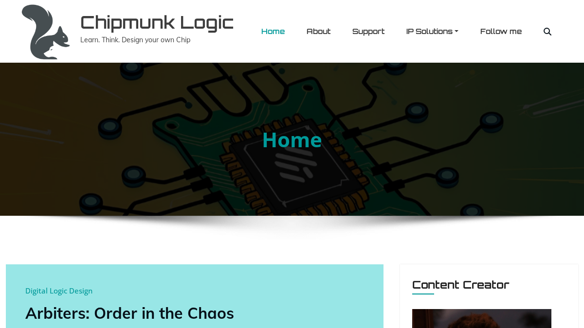 chipmunklogic.com 官网首页截图