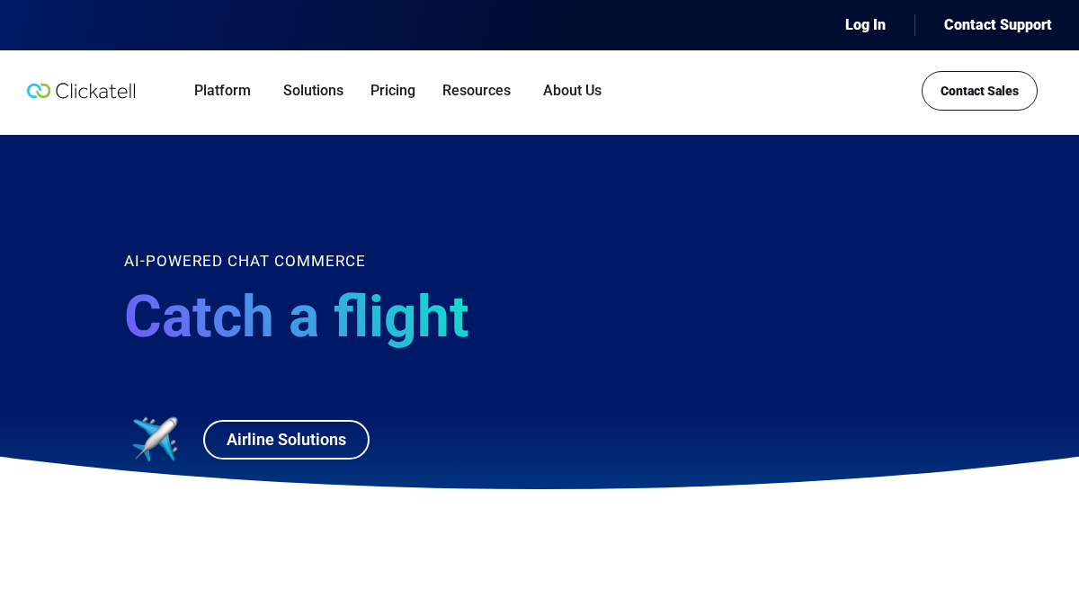clickatell.com 官网首页截图