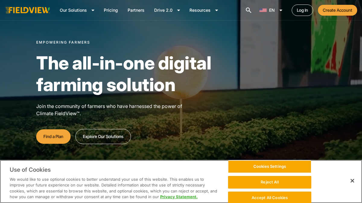 climate.com 官网首页截图