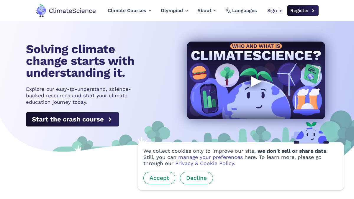 climatescience.org 官网首页截图
