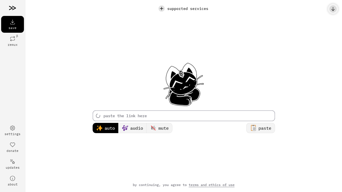 cobalt.tools 官网首页截图
