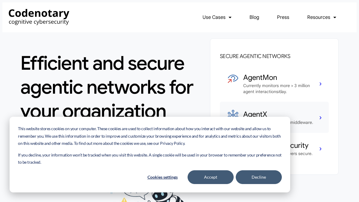codenotary.com 官网首页截图