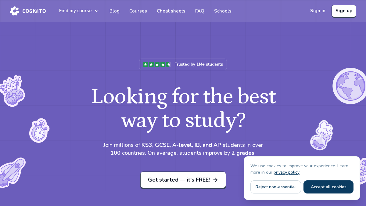cognito.org 官网首页截图