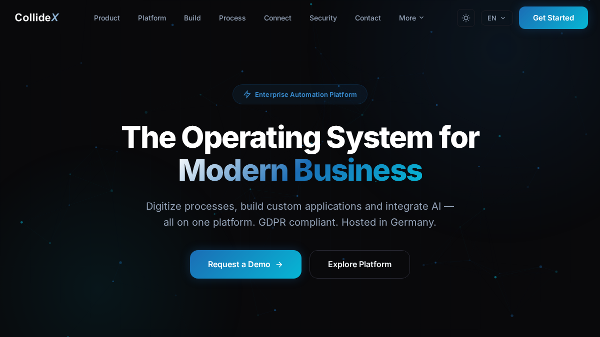 collidex.com 官网首页截图