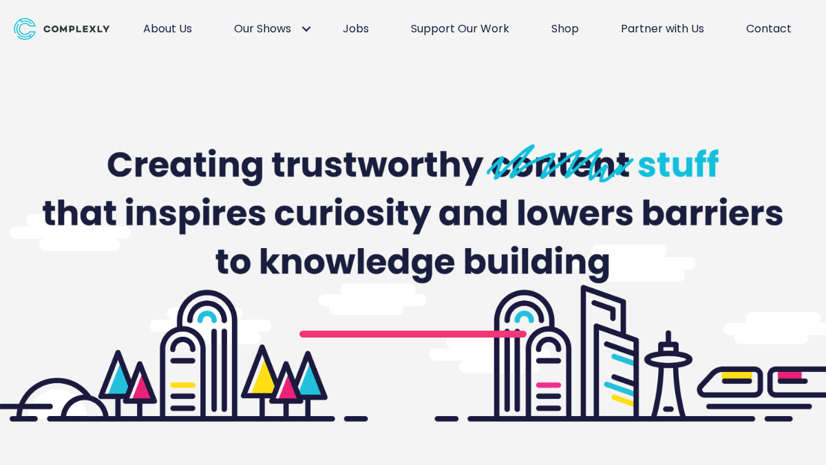 complexly.org 官网首页截图