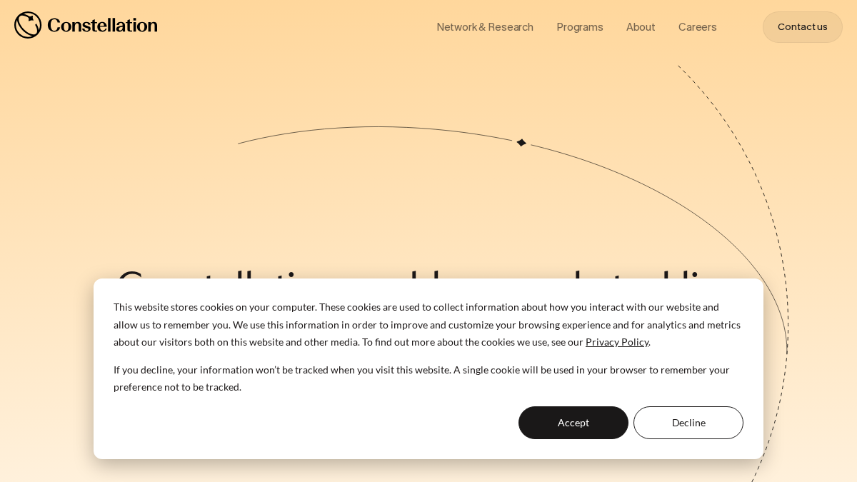 constellation.org 官网首页截图