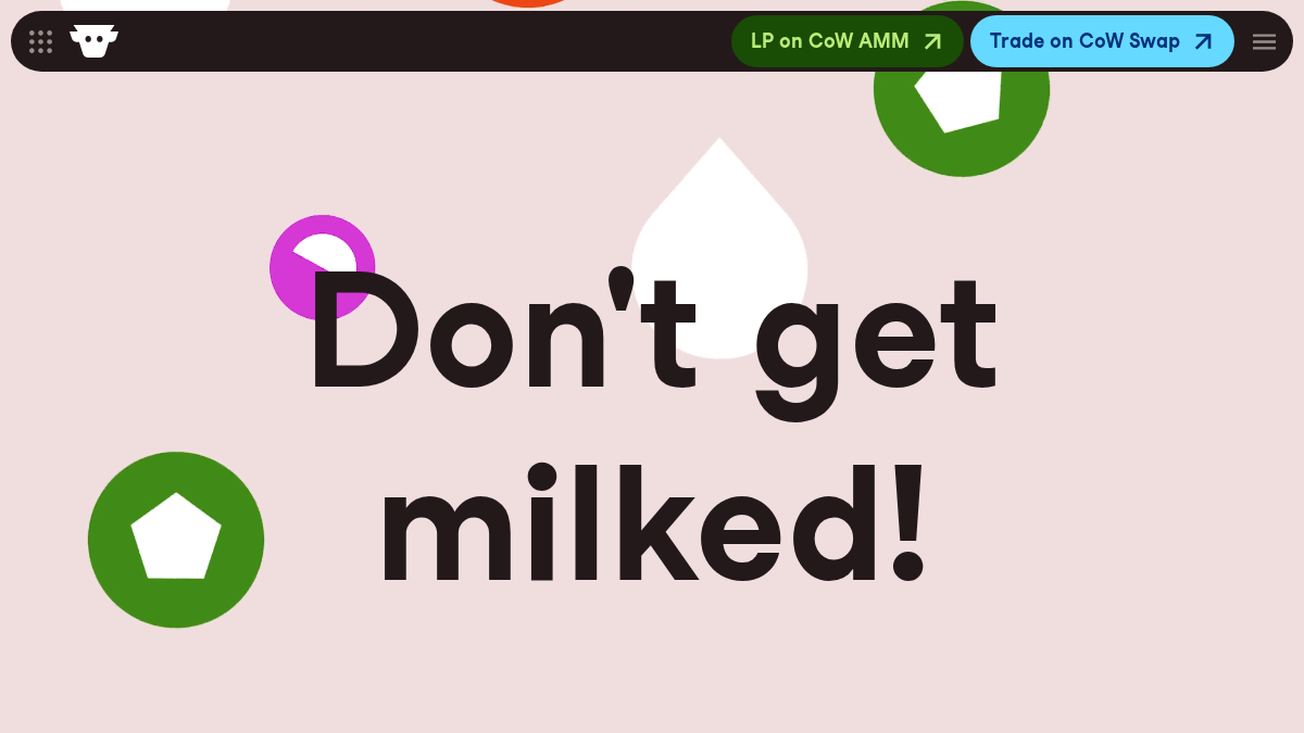 cow.fi 官网首页截图