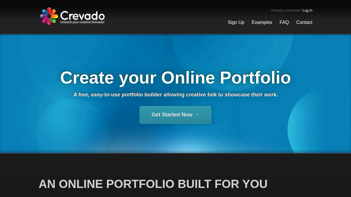 crevado.com 官网首页截图