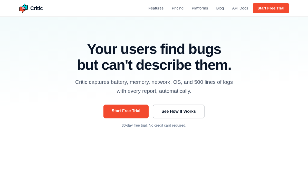 critictracking.com 官网首页截图